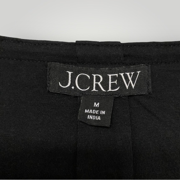 J.Crew | Mariner jersey lady jacket with sequins | Black/White | Size M - Picture 6 of 16